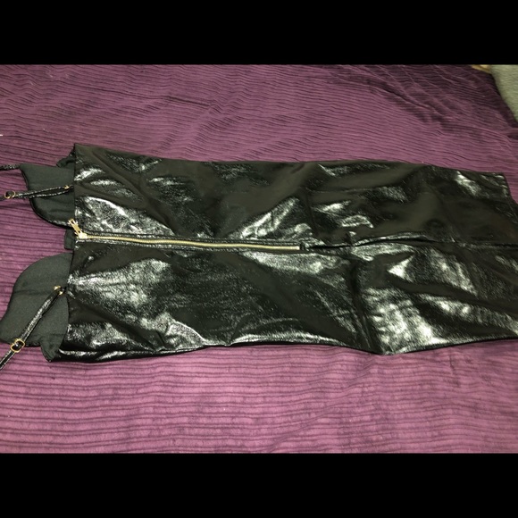 All Black Party Dress - Picture 2 of 3